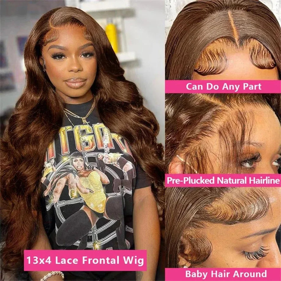 Brown Lace Frontal Wig