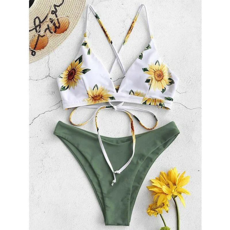 Sunflower Bikini Set