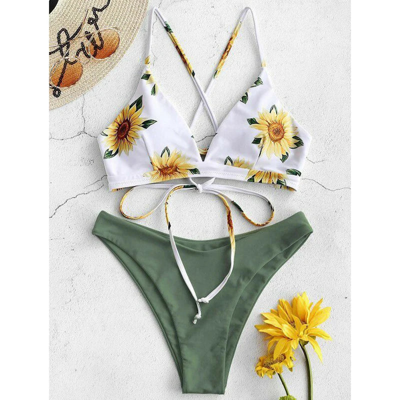 Sunflower Bikini Set