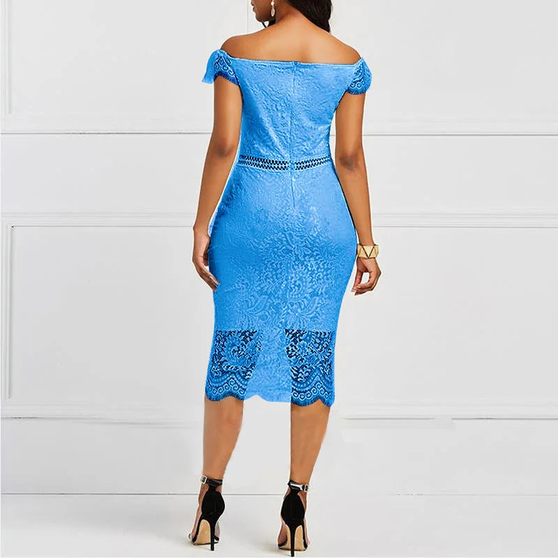 Elegant Lace Bodycon Dress