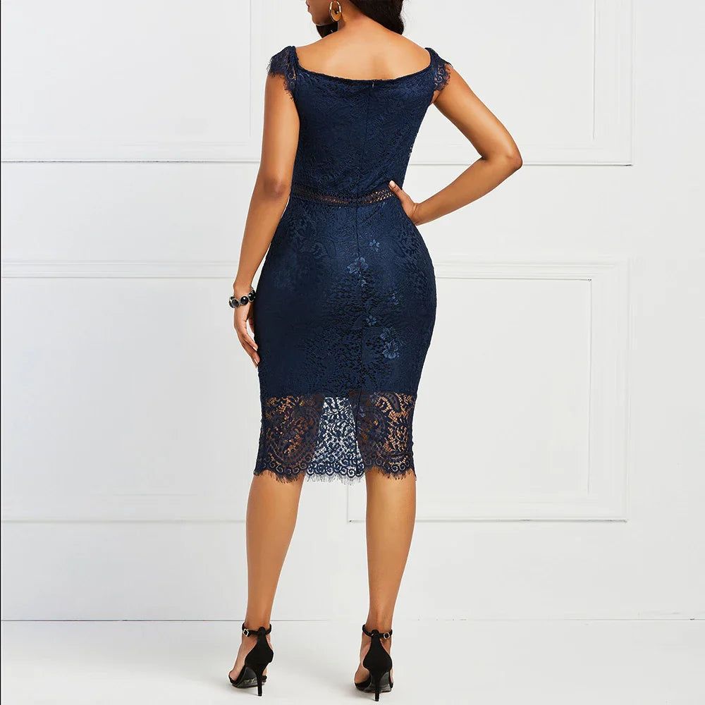 Elegant Lace Bodycon Dress