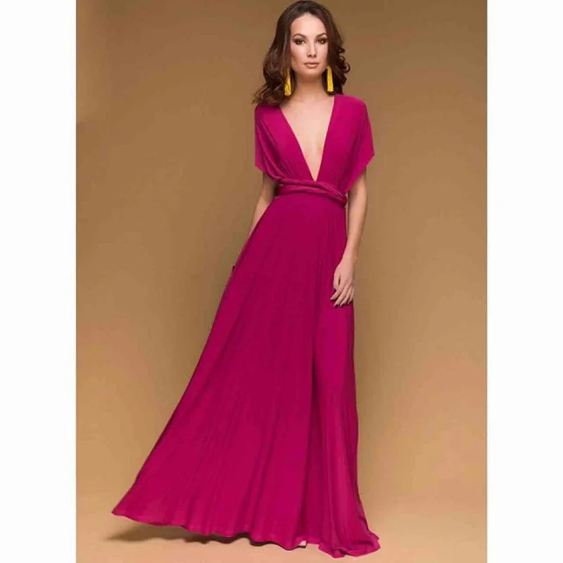 Multiway Wrap Maxi Dress