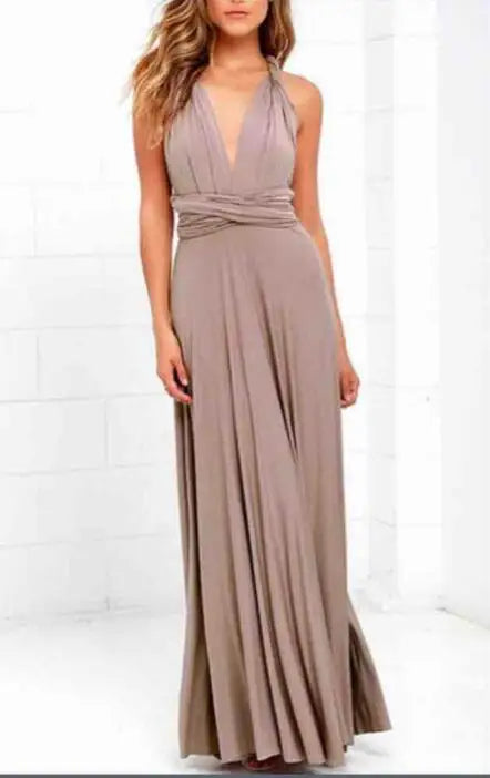 Multiway Wrap Maxi Dress