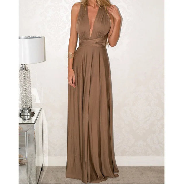 Multiway Wrap Maxi Dress