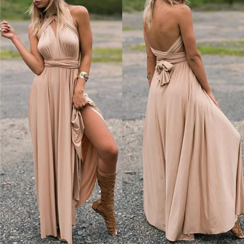 Multiway Wrap Maxi Dress