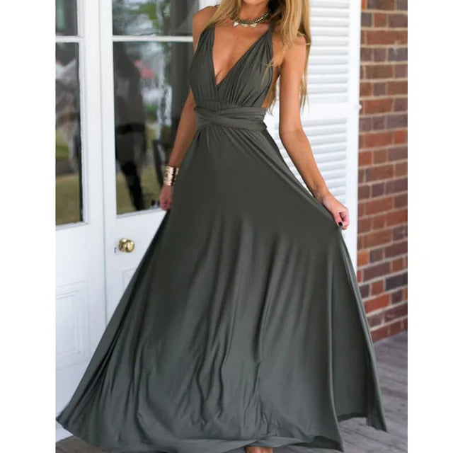 Multiway Wrap Maxi Dress