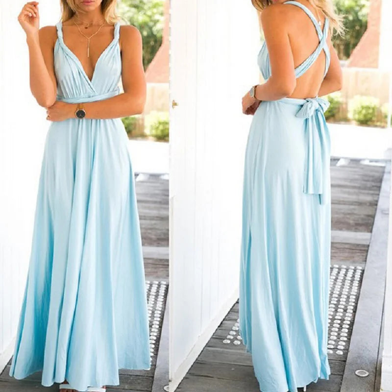 Multiway Wrap Maxi Dress