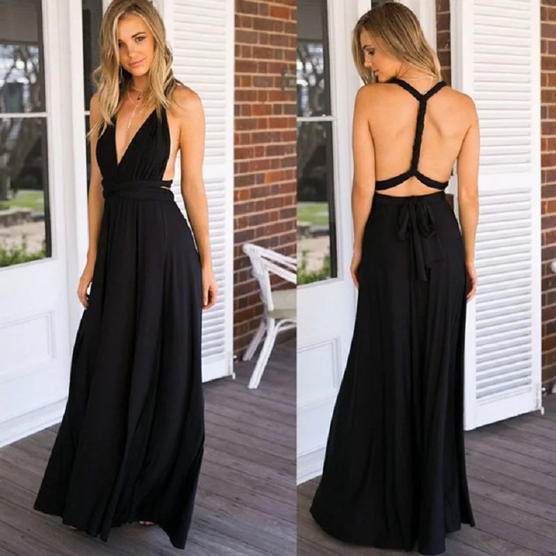 Multiway Wrap Maxi Dress