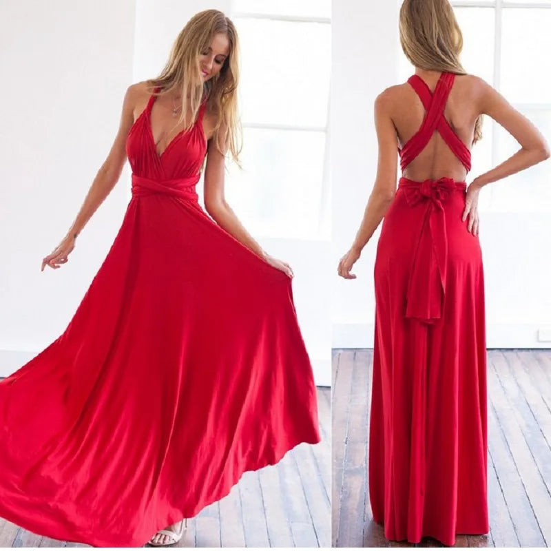 Multiway Wrap Maxi Dress
