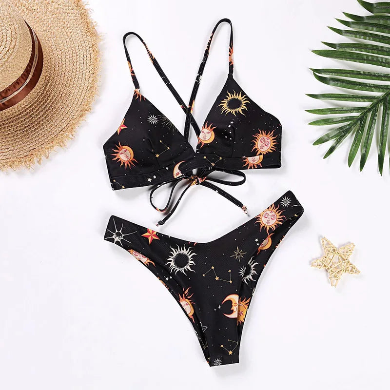 Sunflower Bikini Set