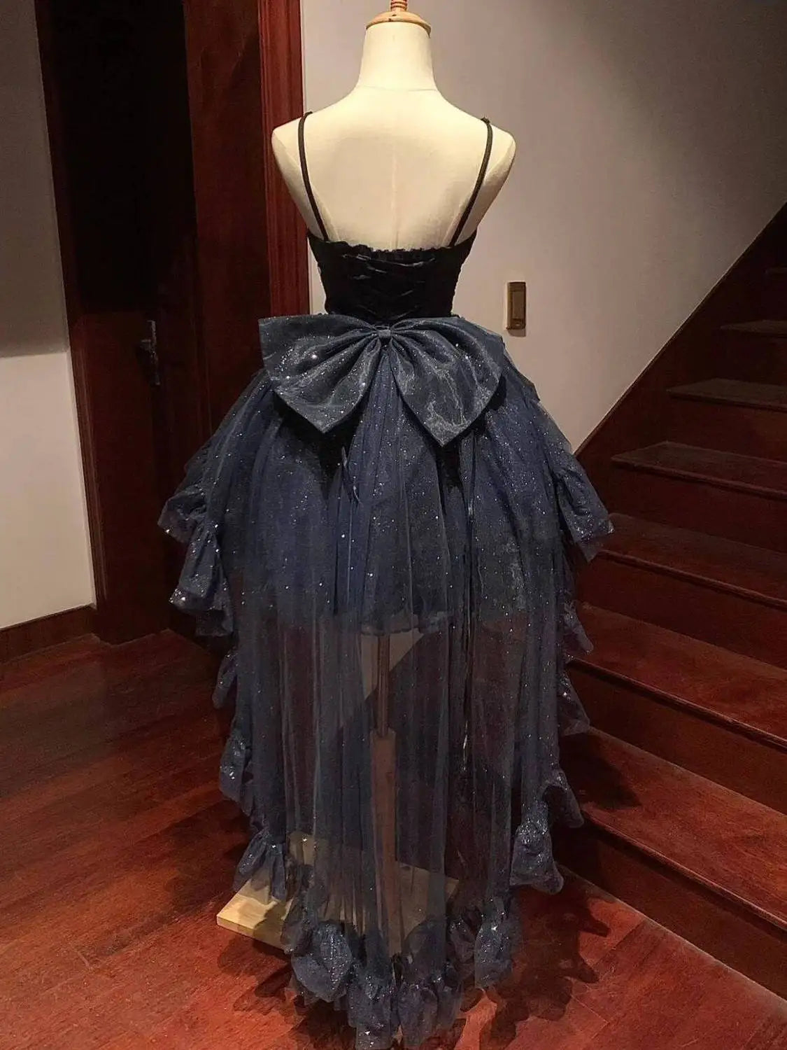 French Style Sparkling Mini Dress