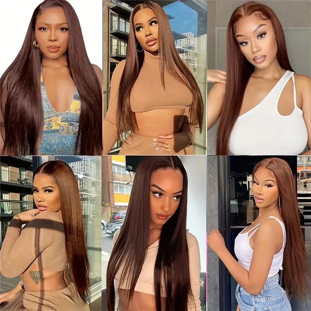 Chocolate Brown Lace Front Wig