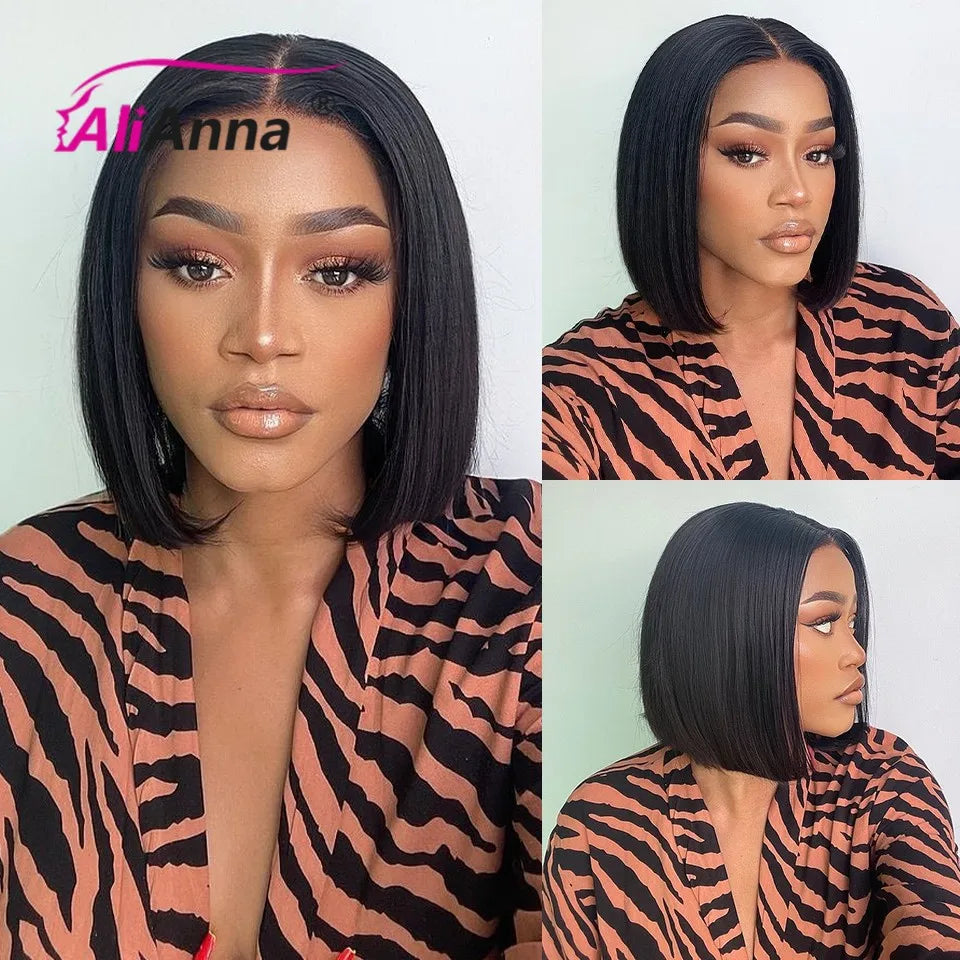 Glueless Human Hair Bob Wig