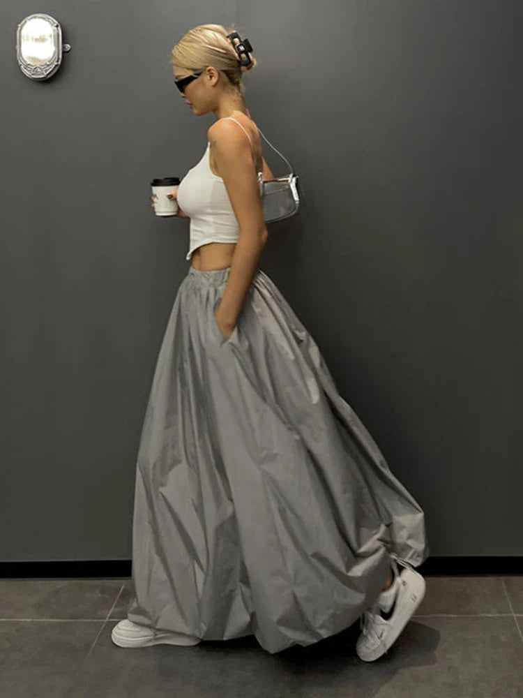 Deeptown Korean Maxi Skirt