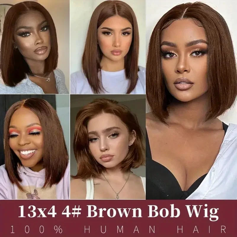 Chocolate Brown Bob Wig