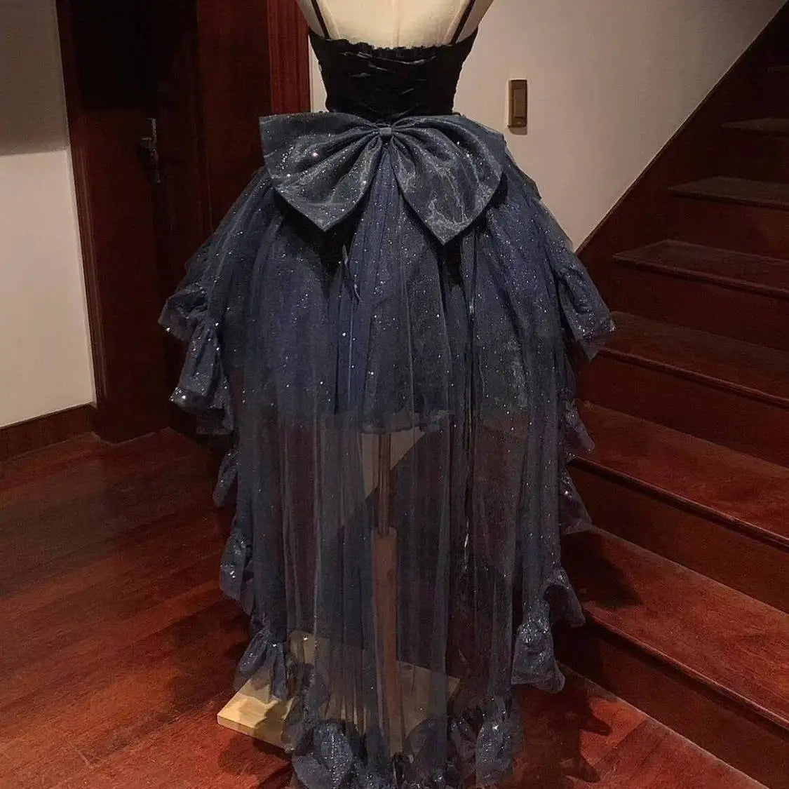 French Style Sparkling Mini Dress