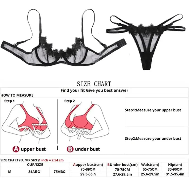Lace Bodysuit & Panty Sleepwear Set