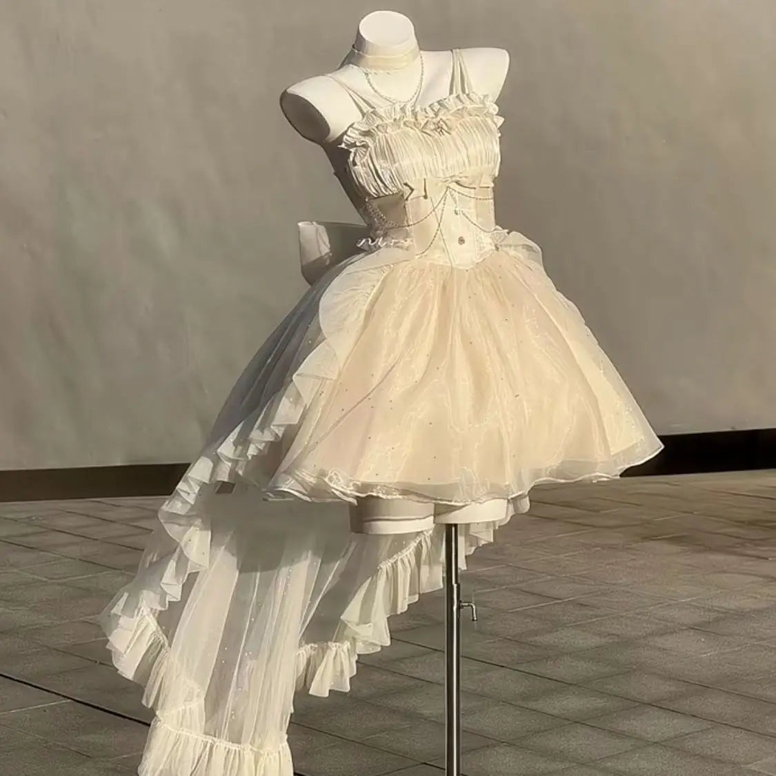 French Style Sparkling Mini Dress