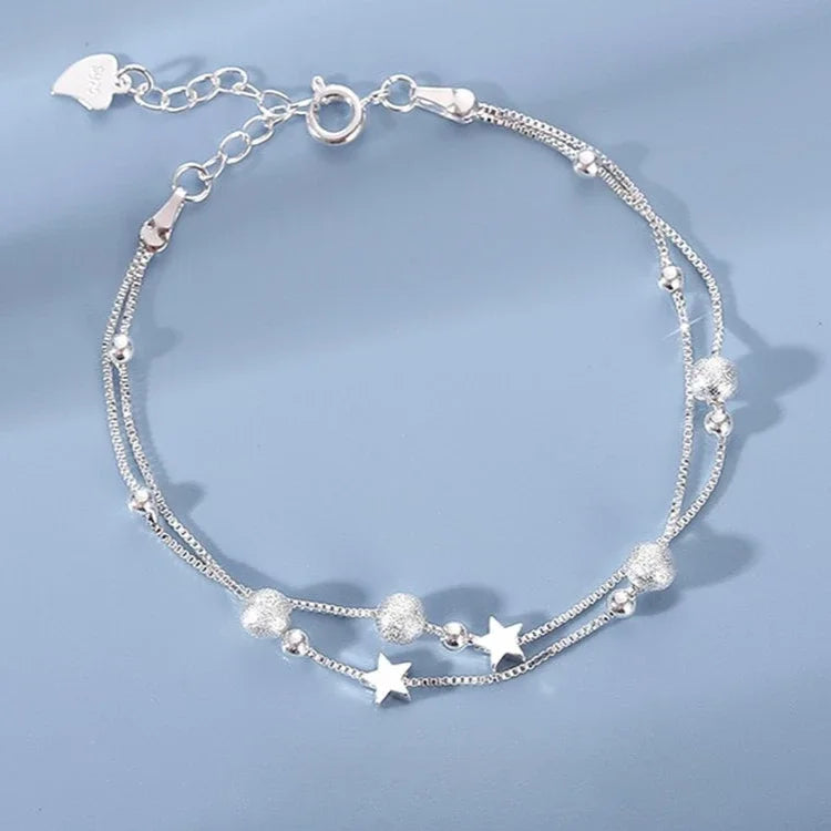Star Chain Tassel Bracelet
