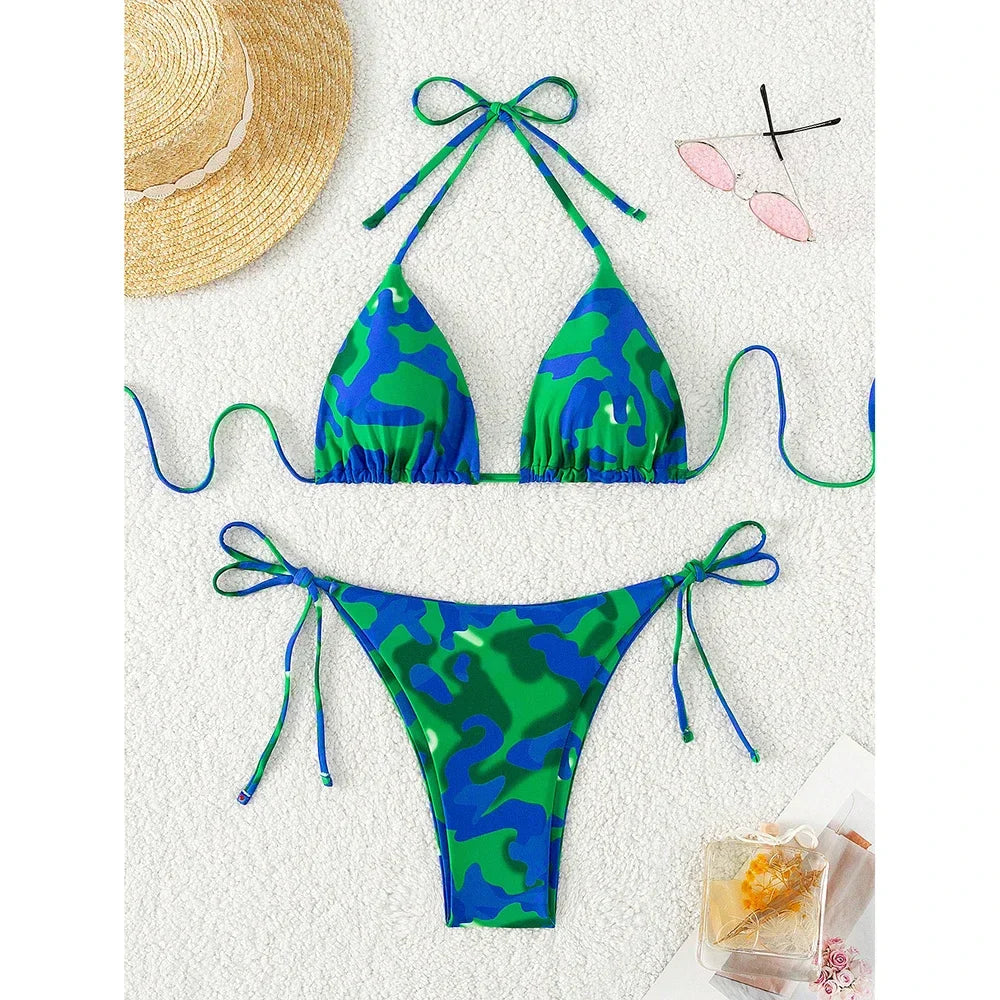 Tie-Dye Micro Bikini