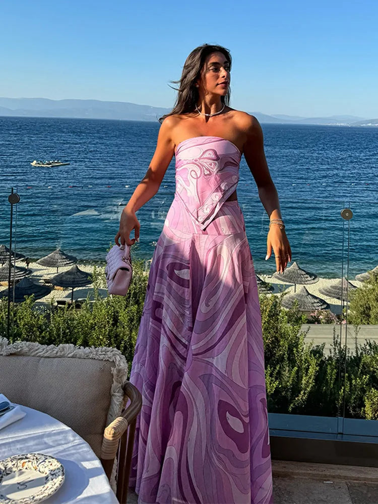 Chic Printed Party & Beachwear