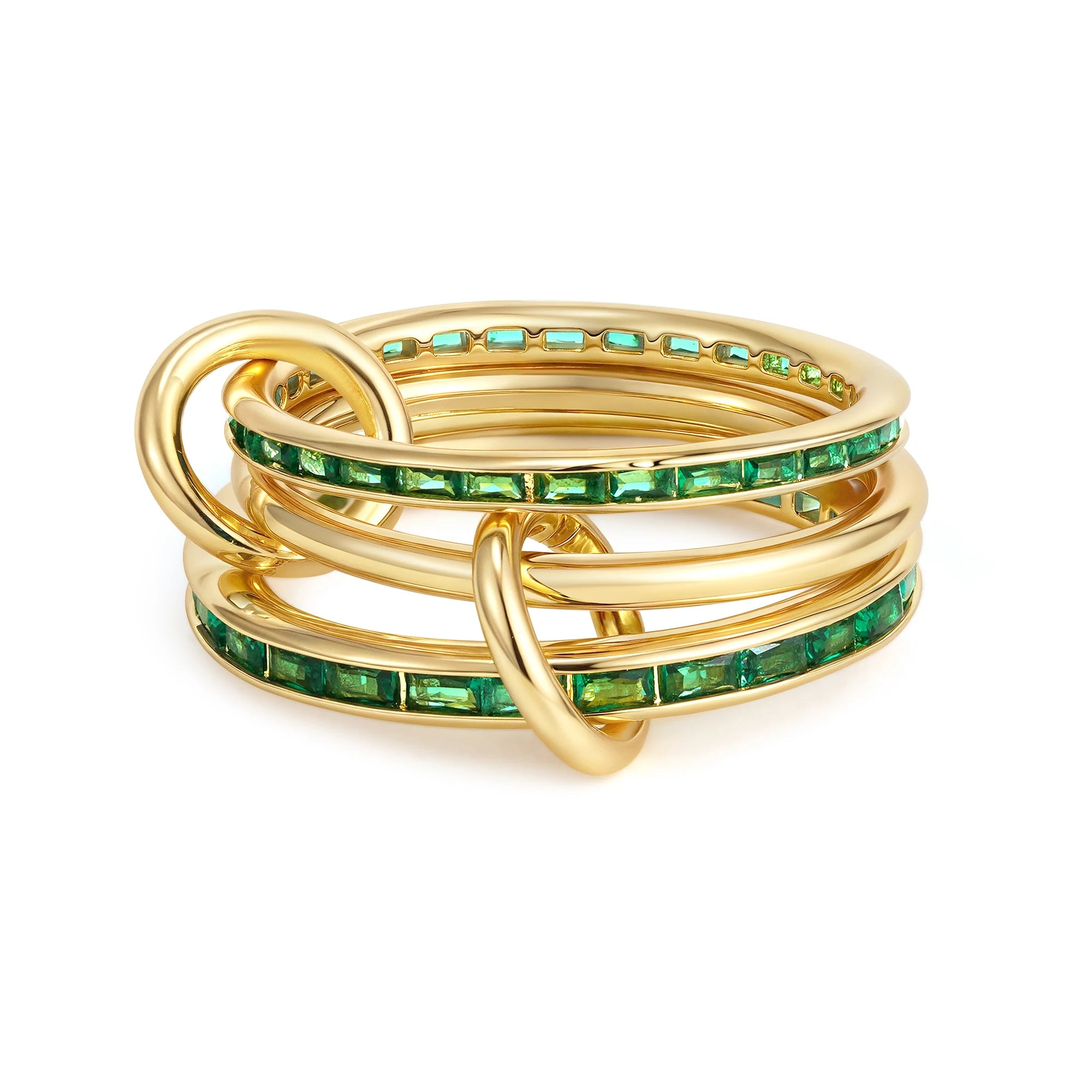 Cubic Zirconia Gold Plating Rings