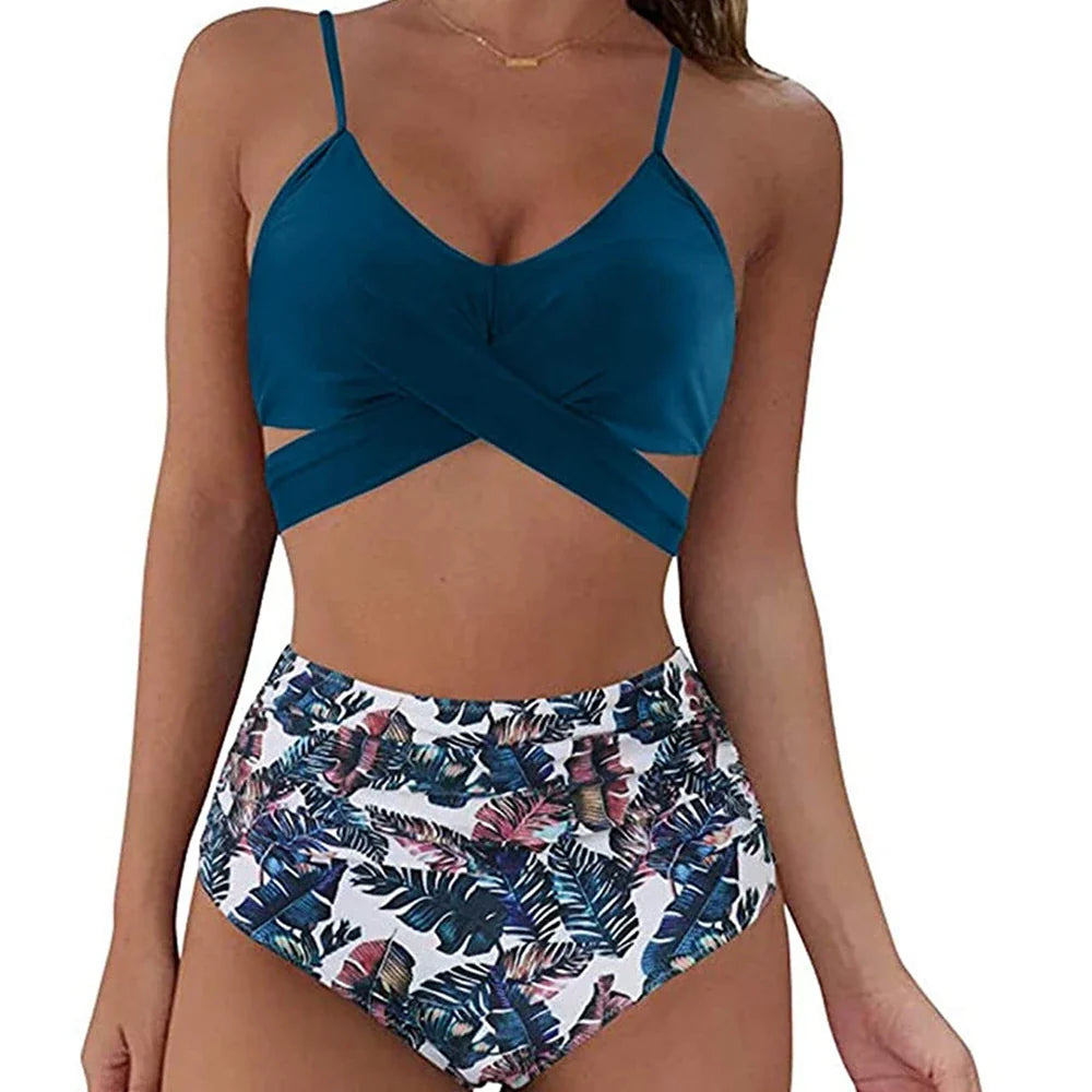 Slim Bikini Set – High Waisted Brazilian Style