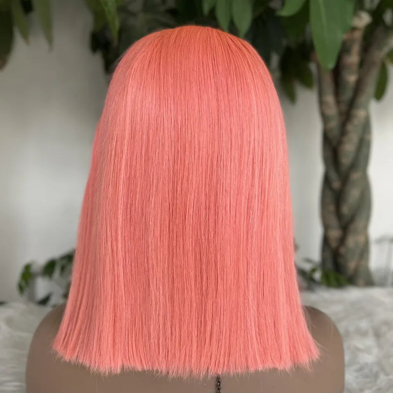 Light Pink Bob Wig