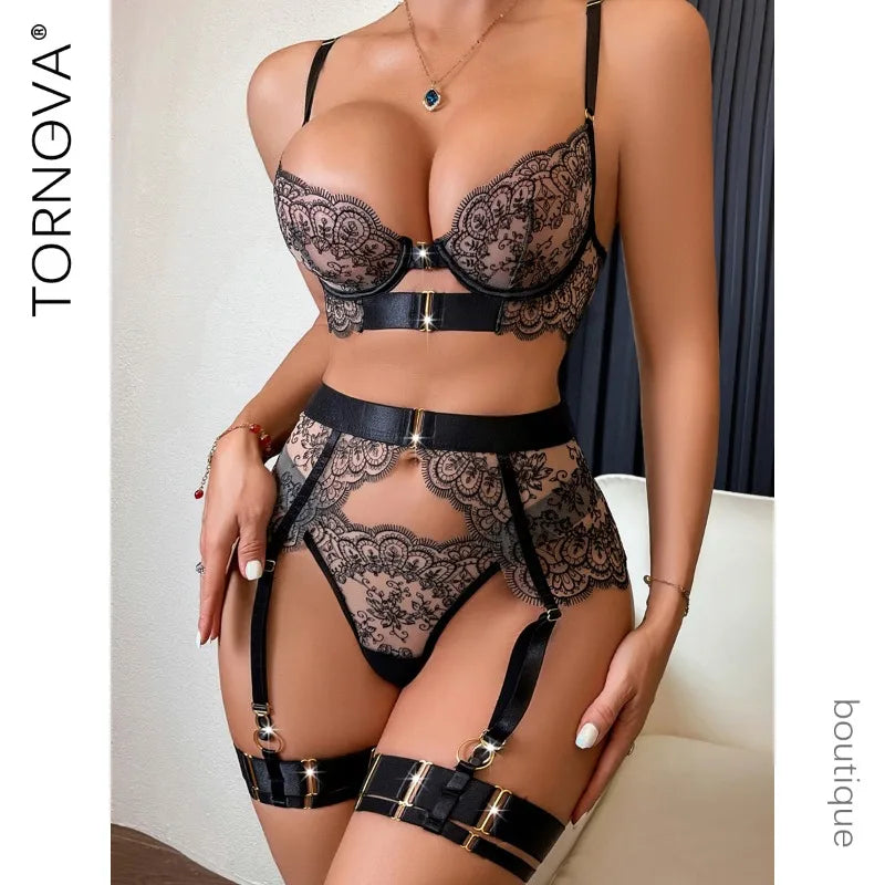 Glamora Romantic Bra & Panties Set