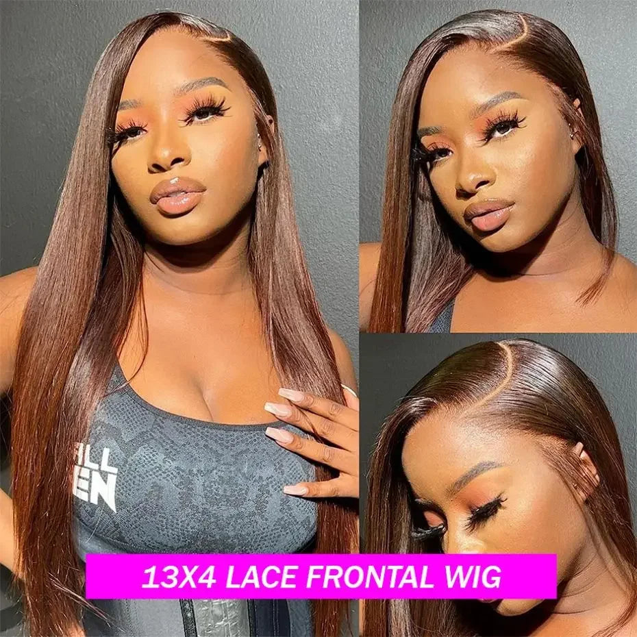 Chocolate Brown Lace Front Wig