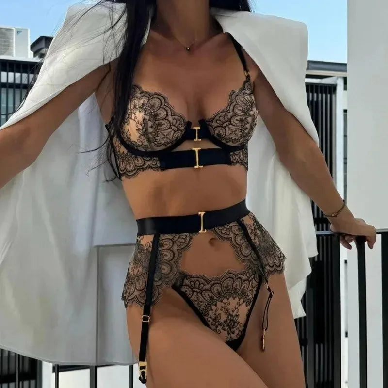 Glamora Romantic Bra & Panties Set