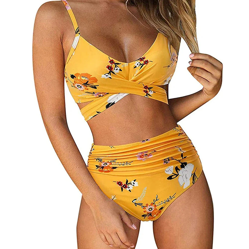 Slim Bikini Set – High Waisted Brazilian Style
