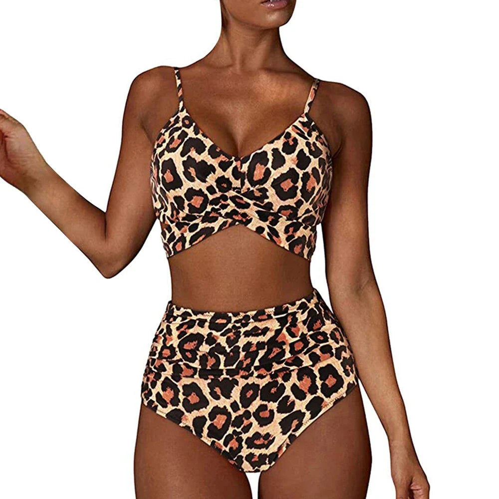 Slim Bikini Set – High Waisted Brazilian Style