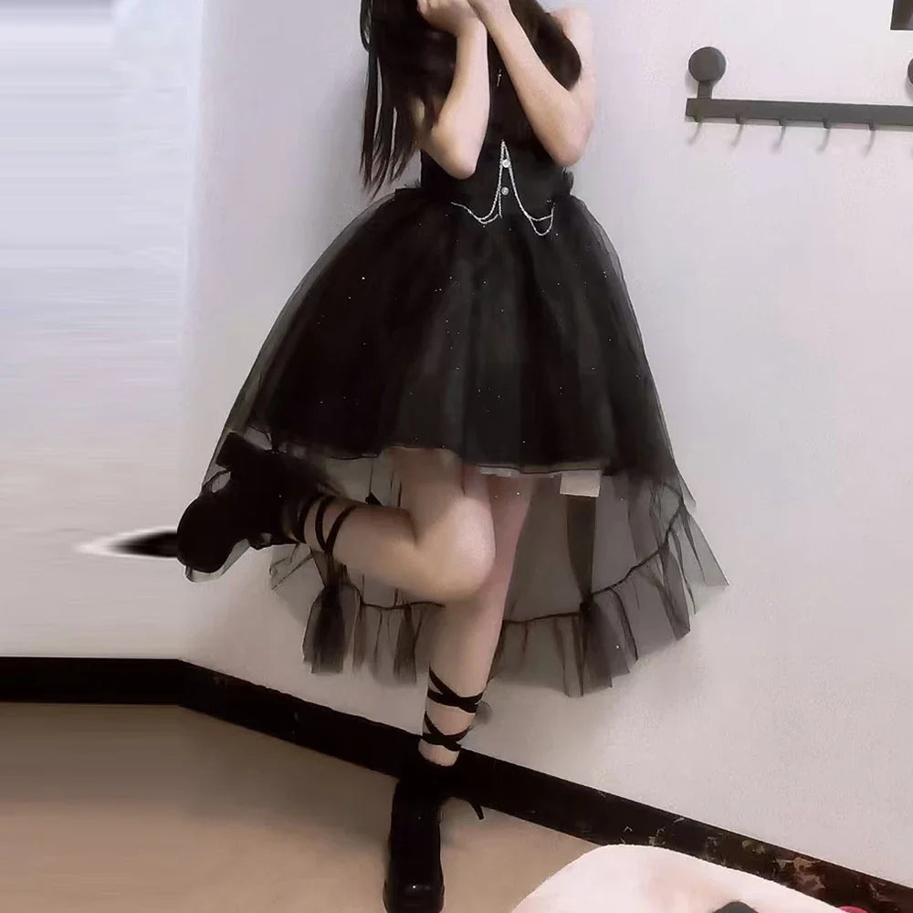 French Style Sparkling Mini Dress