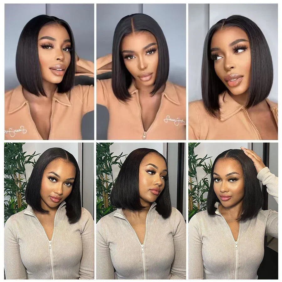 Glueless Human Hair Bob Wig