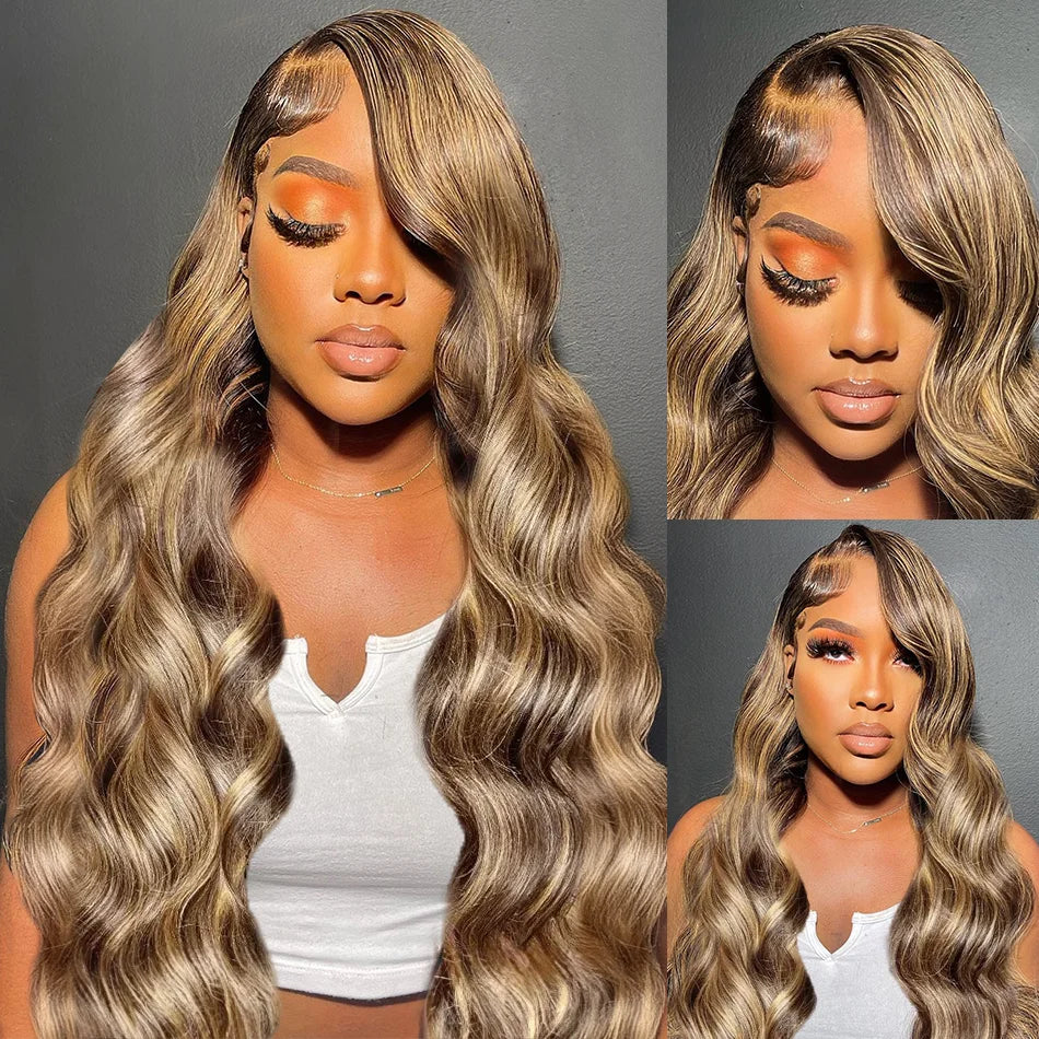 Honey Blonde 360 Lace Wig
