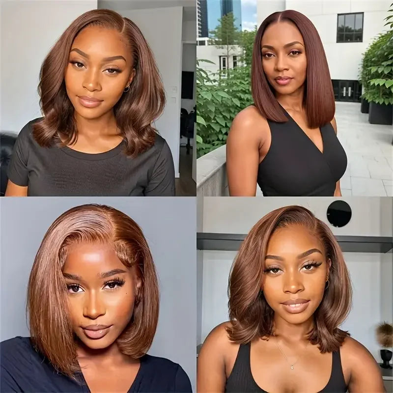 Chocolate Brown Bob Wig