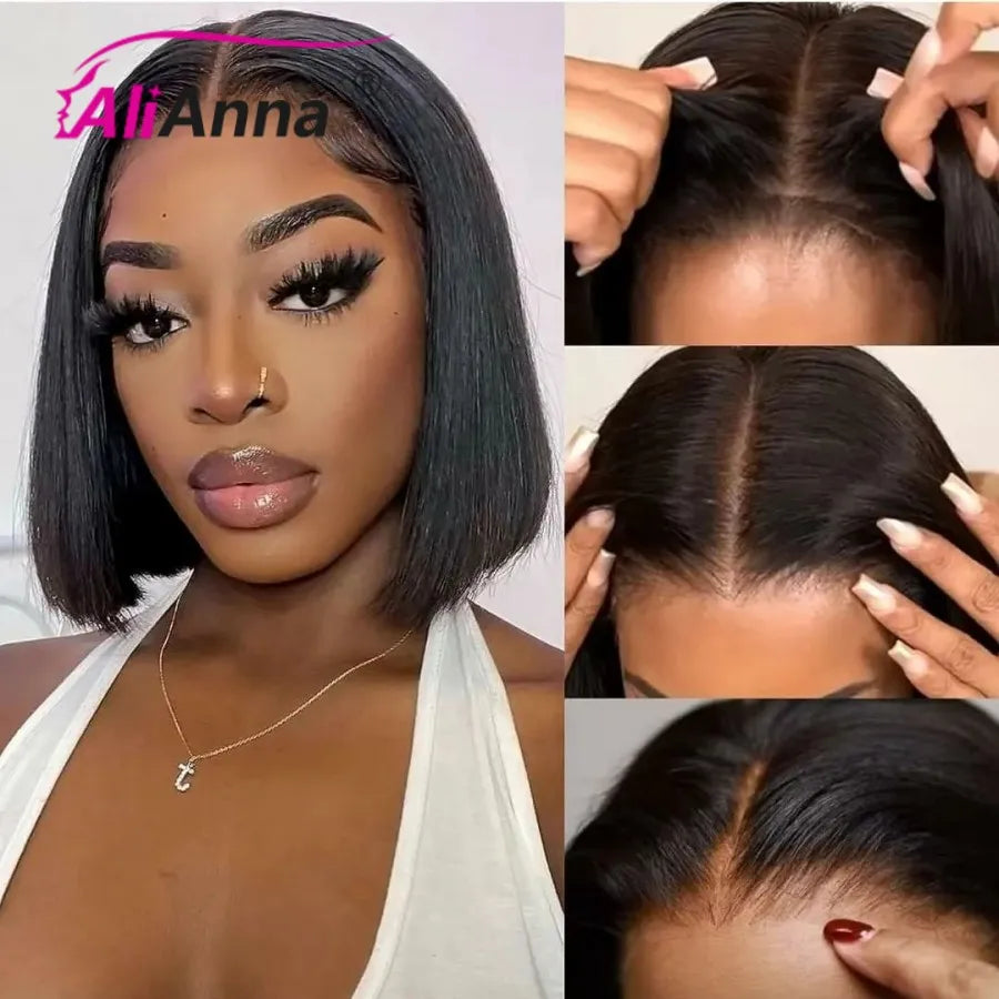 Glueless Human Hair Bob Wig