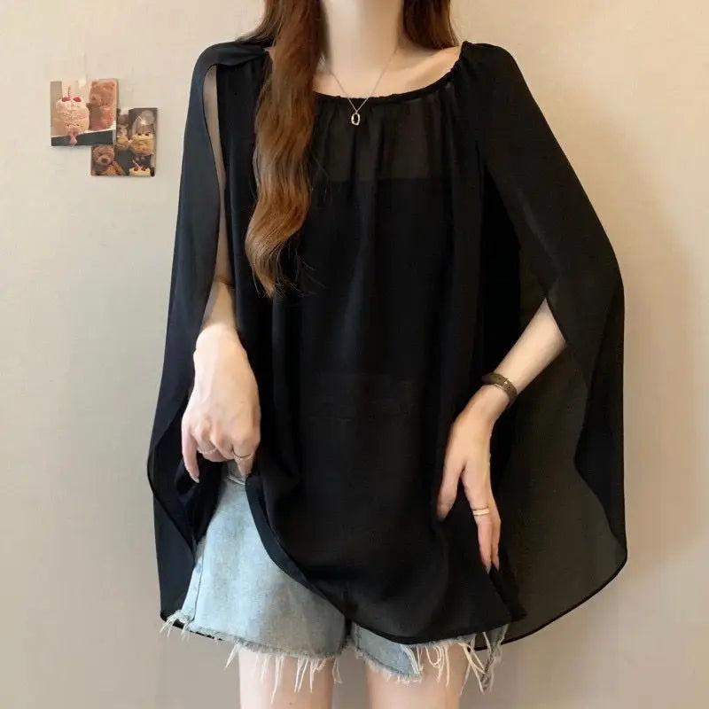 Korean Style Chiffon Blouse