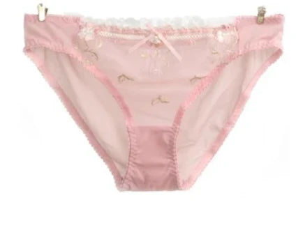 Lace Minimizer Sheer Bra Set