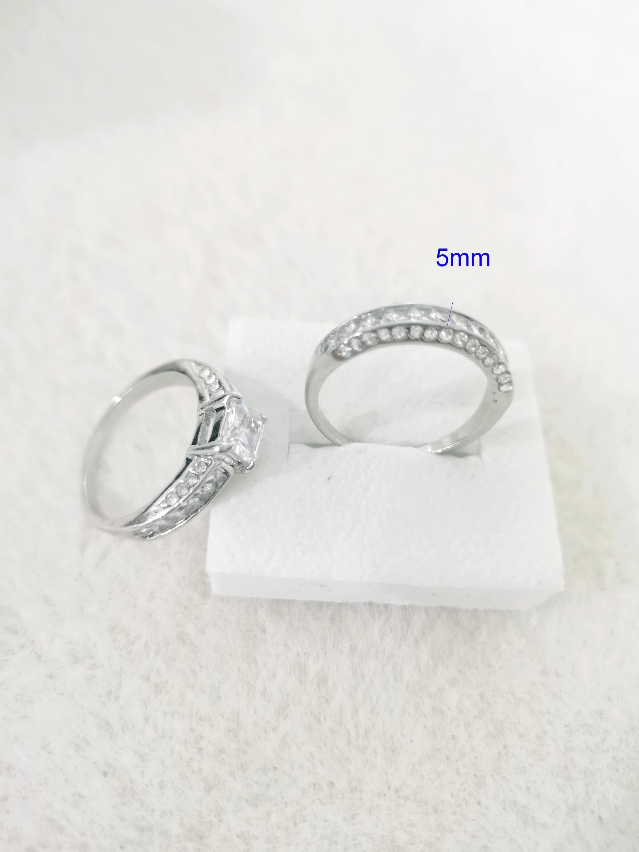 2pcs/set Alliance Rings