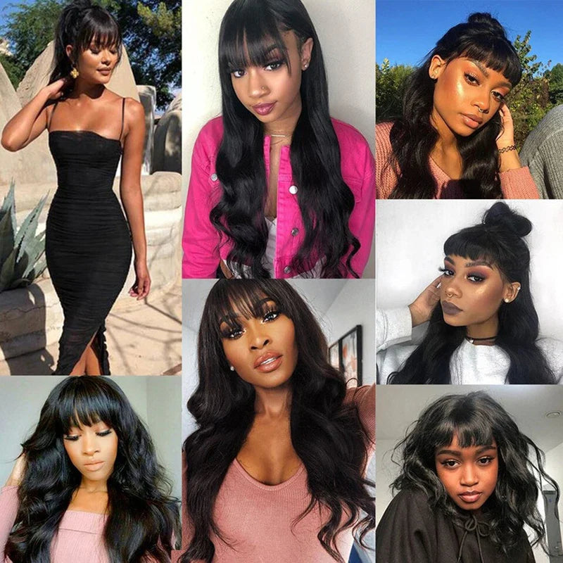 Fringe Wig – Brazilian Remy Hair