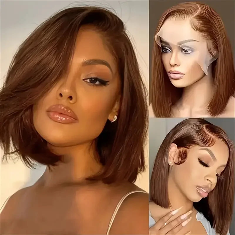 Chocolate Brown Bob Wig