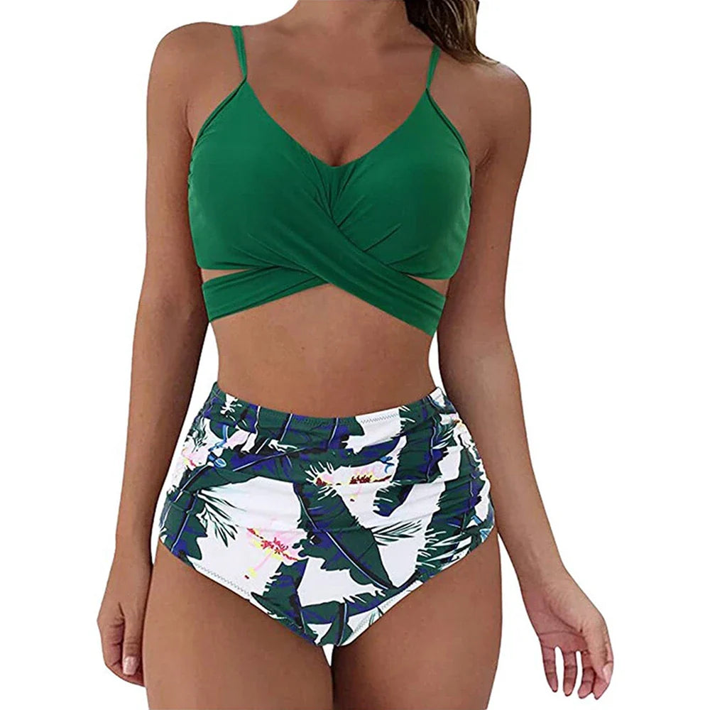 Slim Bikini Set – High Waisted Brazilian Style