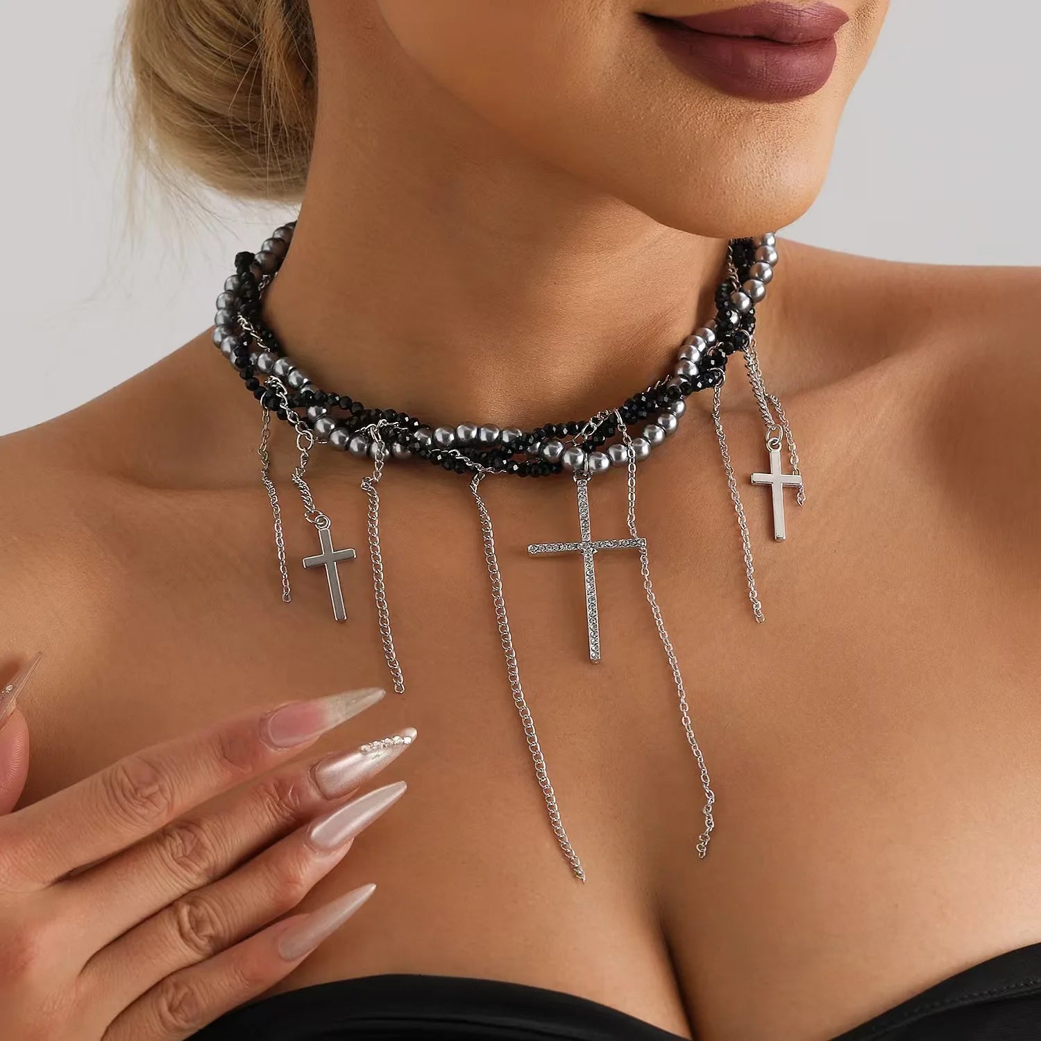 Heart Beaded Necklace
