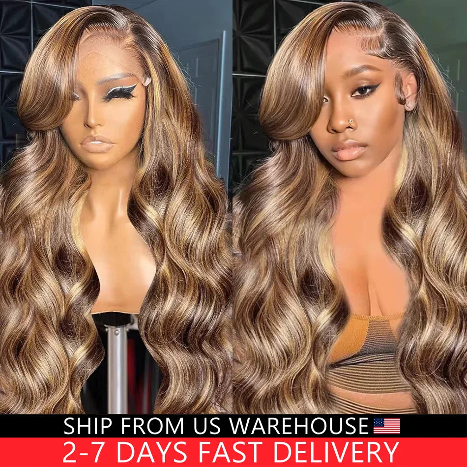 Honey Blonde 360 Lace Wig