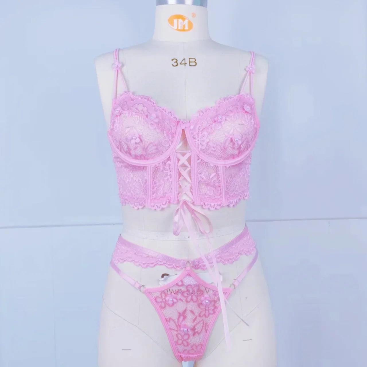 Glamora 3D Flower Lace Bra