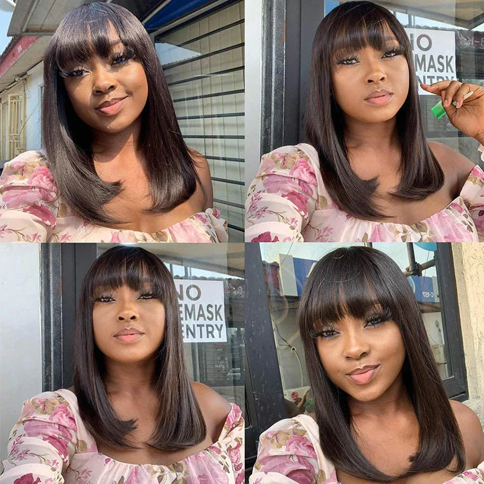 Short Bob Wig – Bone Straight